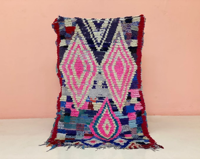 Vintage Hallway Rug Bohemian Living Room Rug Washable Machine Runner Stair Runner ,2.6x4.6 ft