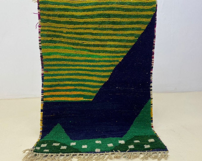 Luxury Moroccan Runner Rug Custom Bujaad Rug,Stylish Stair Runner Housewarming Gift Washable Machine Rug