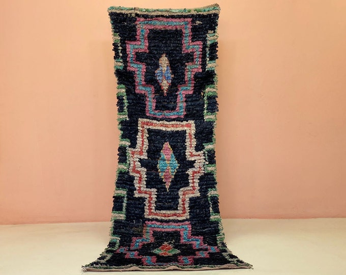 Vintage Runner Rug Kitchen Mat Runner Bedroom Carpet Outdoor Area Rug 2x8.5 ft