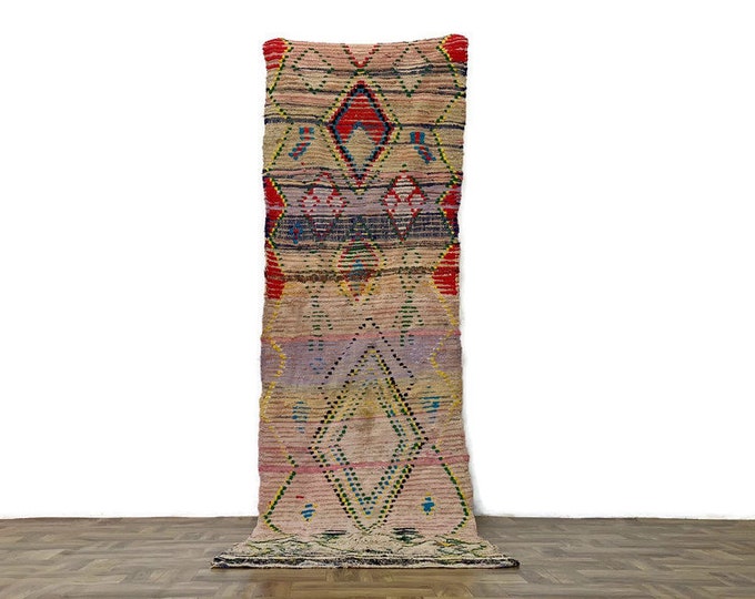 Authentic Runner Handknoted Stunning Rug 5.7'FTx2.4' FT  Teppiche  Hallway Berber Carpet  Colorful