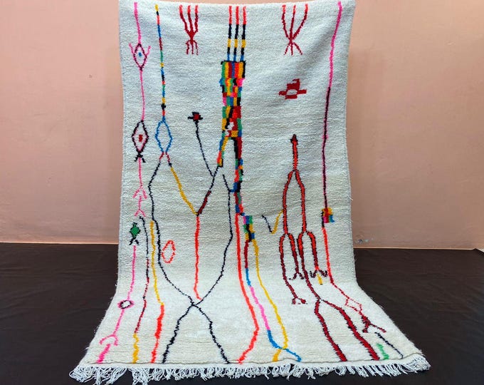 Fluffy Shag Area Rug Pink Rug Fabulous Housewarming Gifts Funky Berber Moroccan Custom Rug