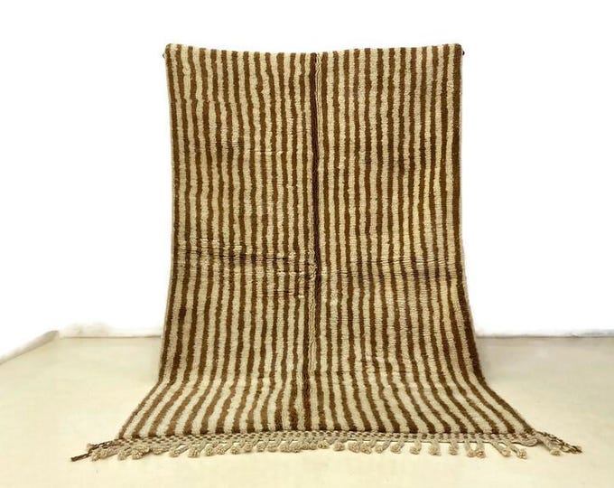 Gorgeous Farmhouse Rug Berber Wool Rug Housewarming Rug Stair RunnerStripped Berber Carpet
