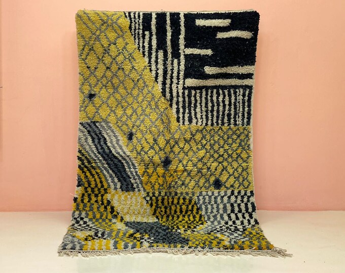 Gorgeous Traditionnel Rug,CustomBoujaad Area Rug,Soft Staire Runner Berber Carpet