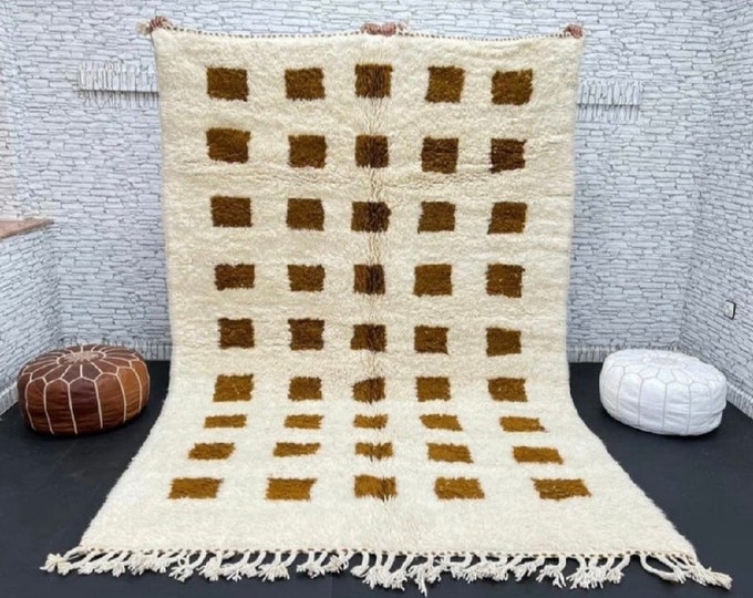Luxurious Moroccan Runner Rug, Ethnic Berber Azilal Cuhsion wool Rug, NurserArea