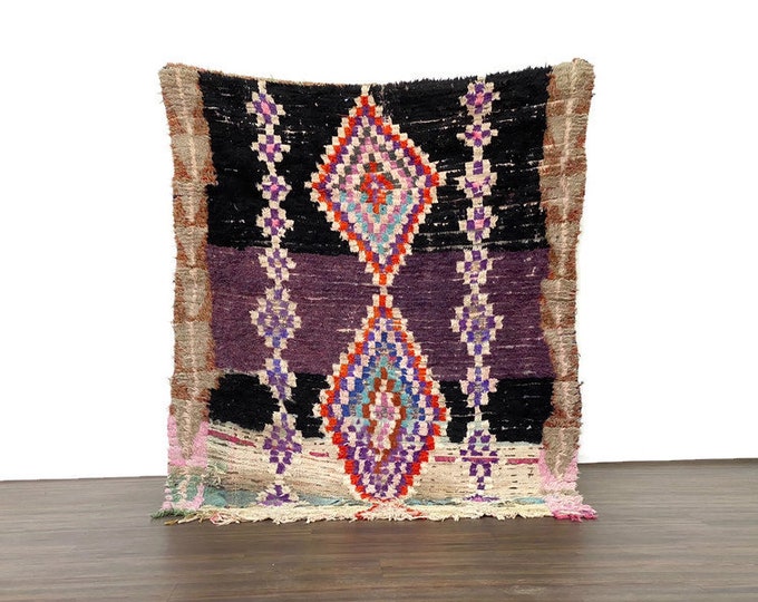 4'x5' ft,Vintage Berber Kilim,Handmade Flatweave Moroccan Rug,Handwoven Wool Flatweave Tribal Carpet