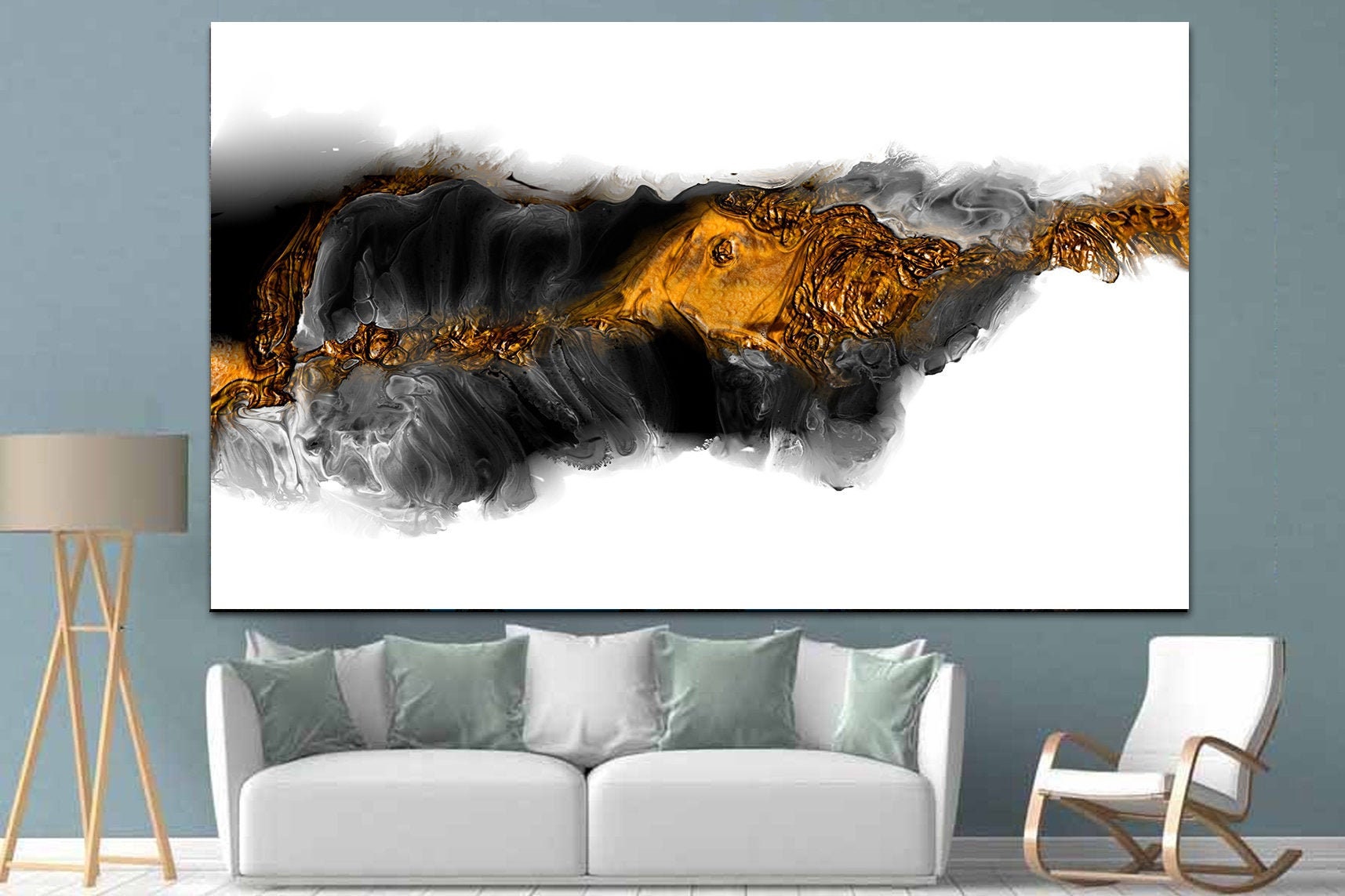 Abstract Print Large Abstract Canvas Print Original Wall Art Etsy