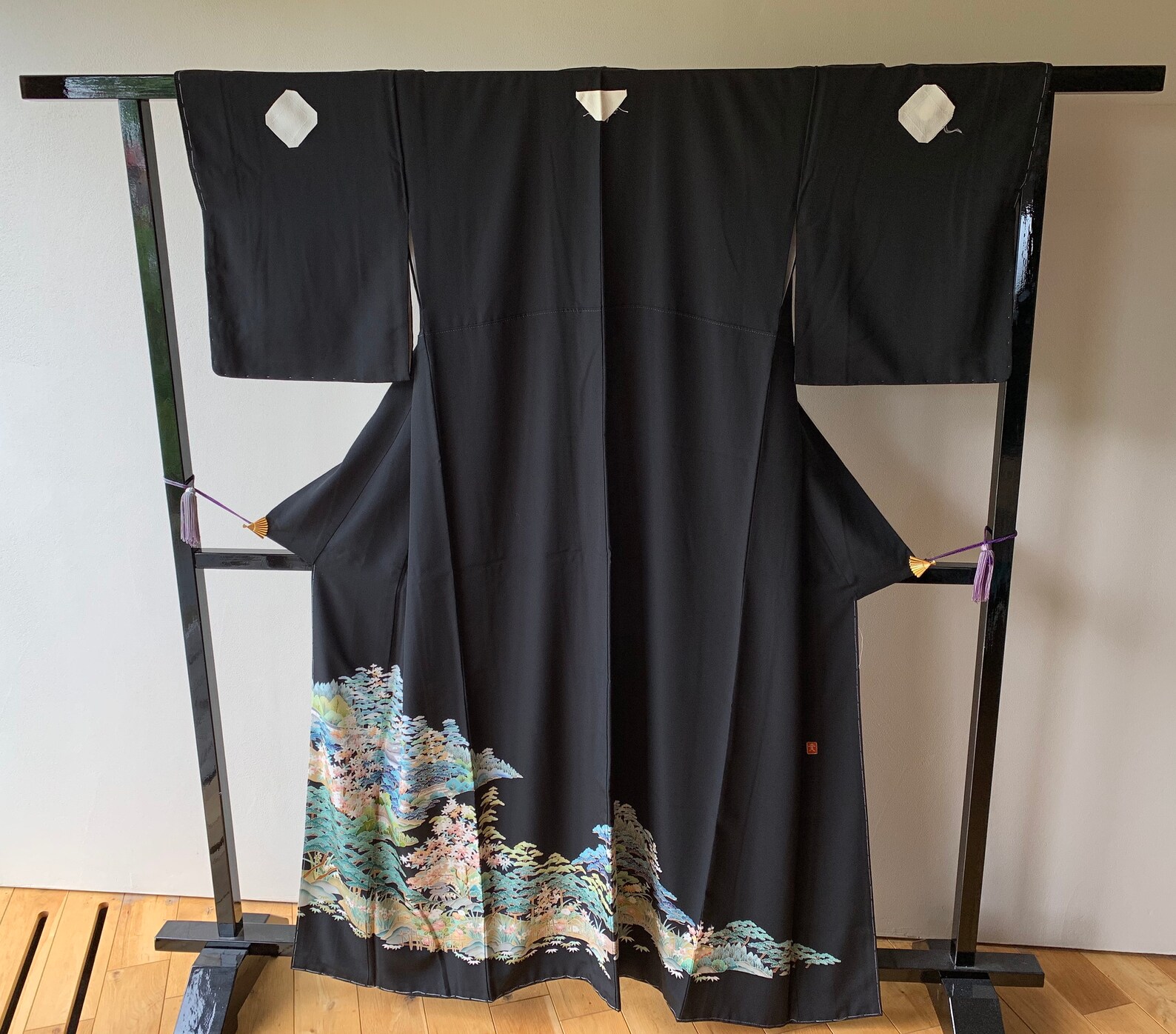 Unused Japanese Kimono Tomesode Artist Work 貴 Garden Kenrokuen | Etsy