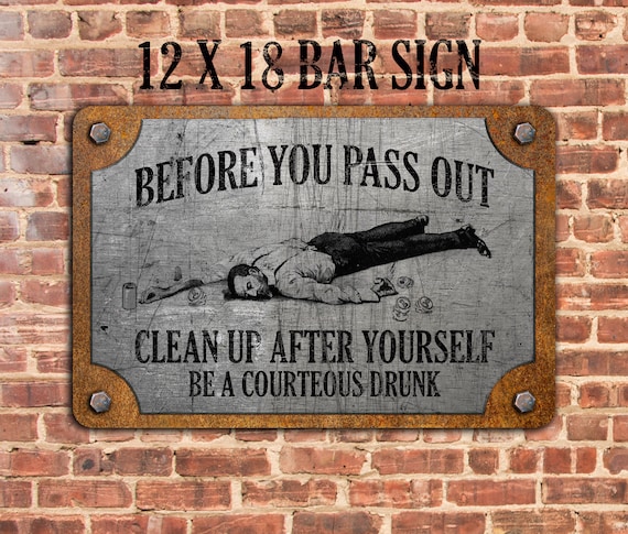 We Put It on The Porch and Give It a Cocktail Cafe,Home Wall Decoration Keviewly 12 x 16 Inches Metal Sign - Vintage Look Sign We Don't Hide Crazy bar We Put It on The Porch and Give It a Cocktail Cafe,Home Wall Decoration Keviewly 12 x 16 Inches Metal Sign - Vintage Look Sign We Don't Hide Crazy bar