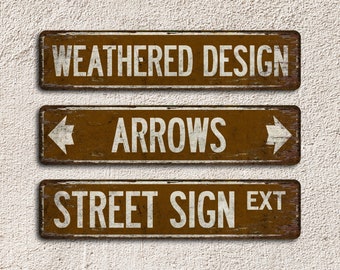 Vintage　Road Sign  特大看板　50s Custom Street and Road Signs - Etsy