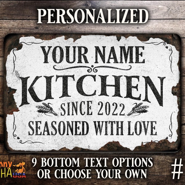 Vintage Kitchen Sign - Etsy