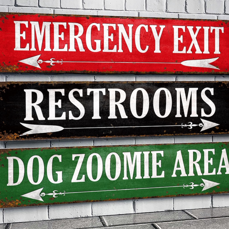 Directional Signs - Etsy