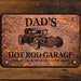 Custom Rusty Design Hot Rod Garage Metal Sign - Etsy
