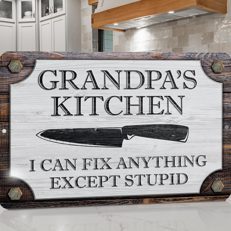 Funny Kitchen Sign - Etsy