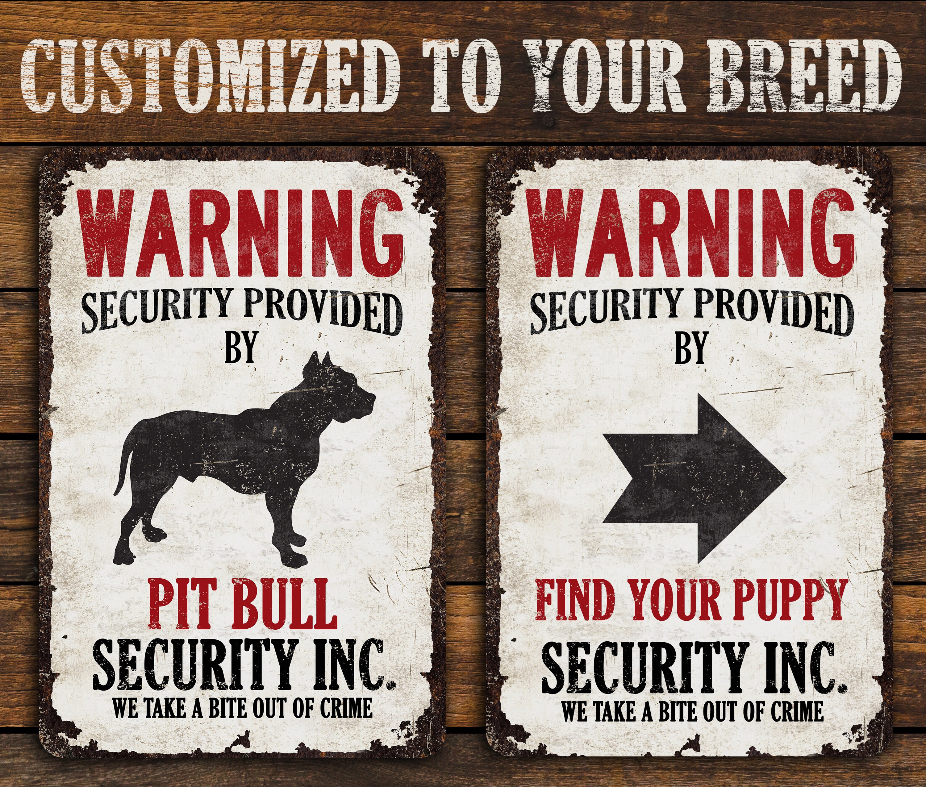 Beware Guard Dog Basset Hound on Duty Wall Portable Novelty Aluminum Metal Sign 