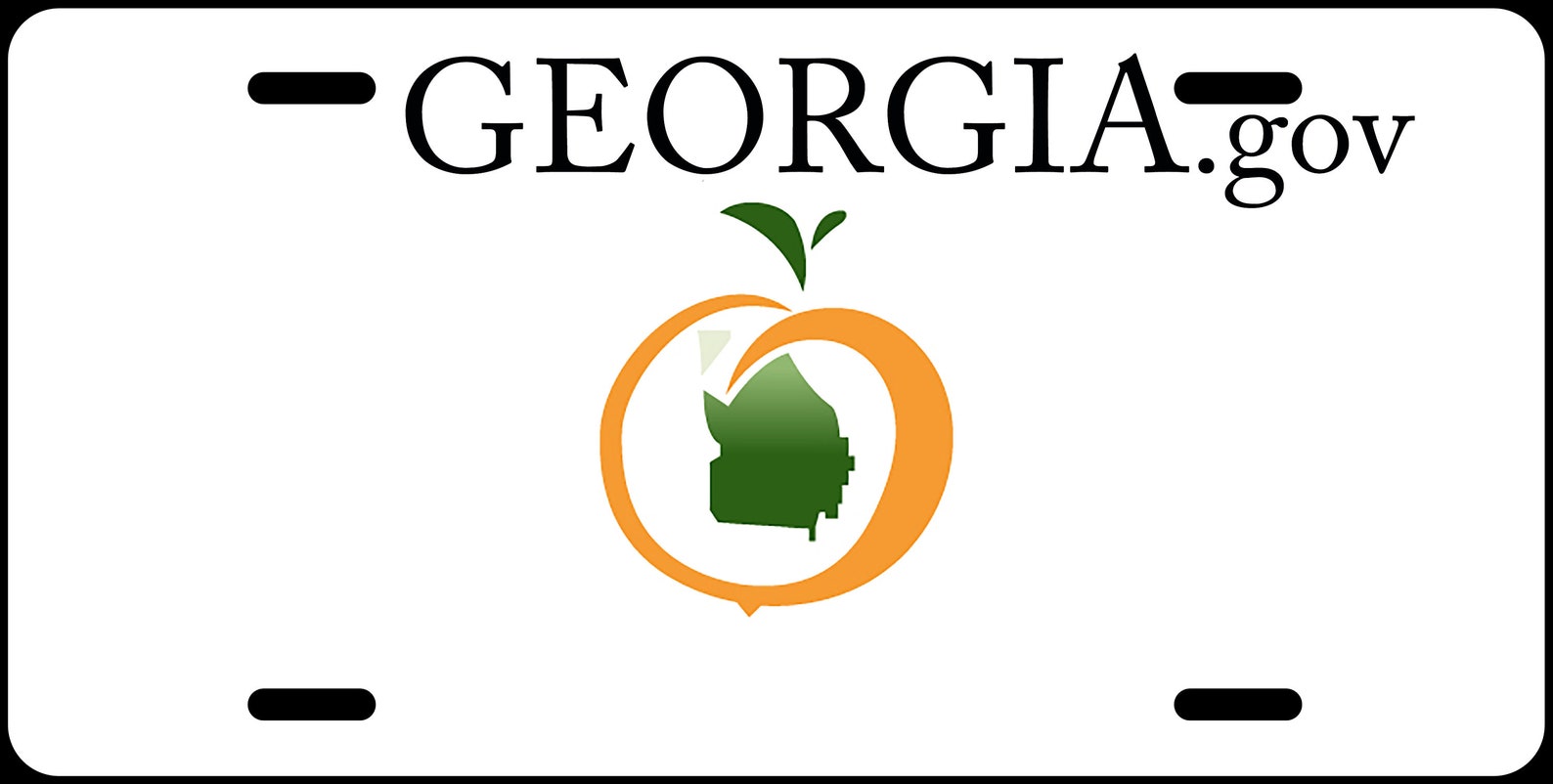 State Blank Novelty Metal License Plate Etsy