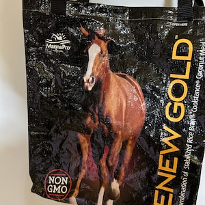 Recycled Feed Sack Tote