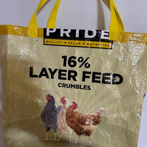 Bolsa de alimentación reciclada
