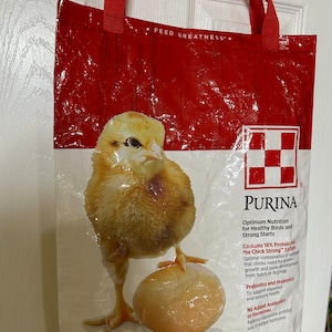 Recycled feed sack totes
