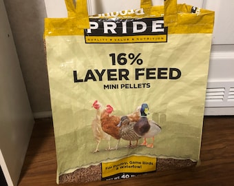Recycle Feed Sack Tote