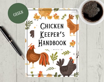 Complete Chicken Keeper's Handbook, Instant Download, Printable Homestead Poultry Guide, Chicken Keeper, Backyard Chicken Guide & Handbook