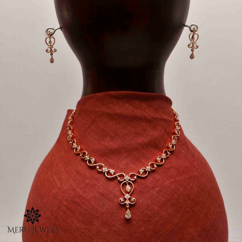 Meru Jewels Indian Jewelry Necklaces for Women Indian Necklace Wedding Jewelry Bridal Necklace Traditional Indian Necklace