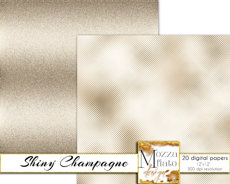Champagne digital paper Champagne Wedding paper Champagne Etsy