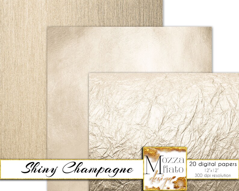 Champagne digital paper Champagne Wedding paper Champagne | Etsy
