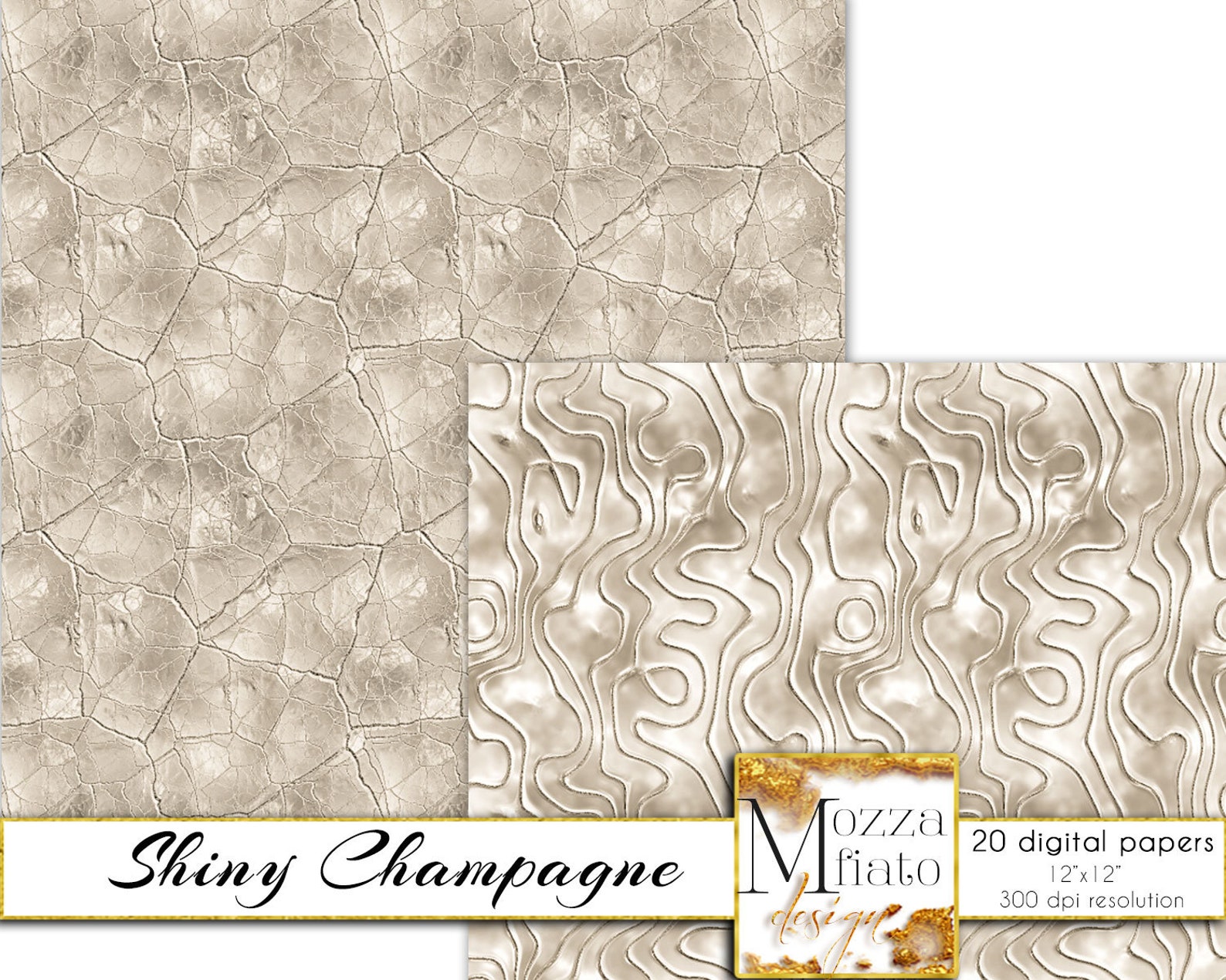 Champagne digital paper Champagne Wedding paper Champagne Etsy