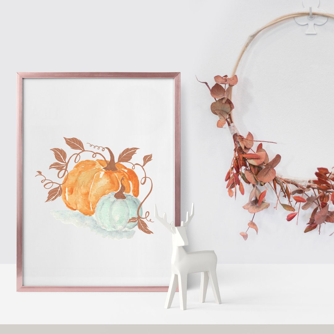 Citrouilles - Impression d'art