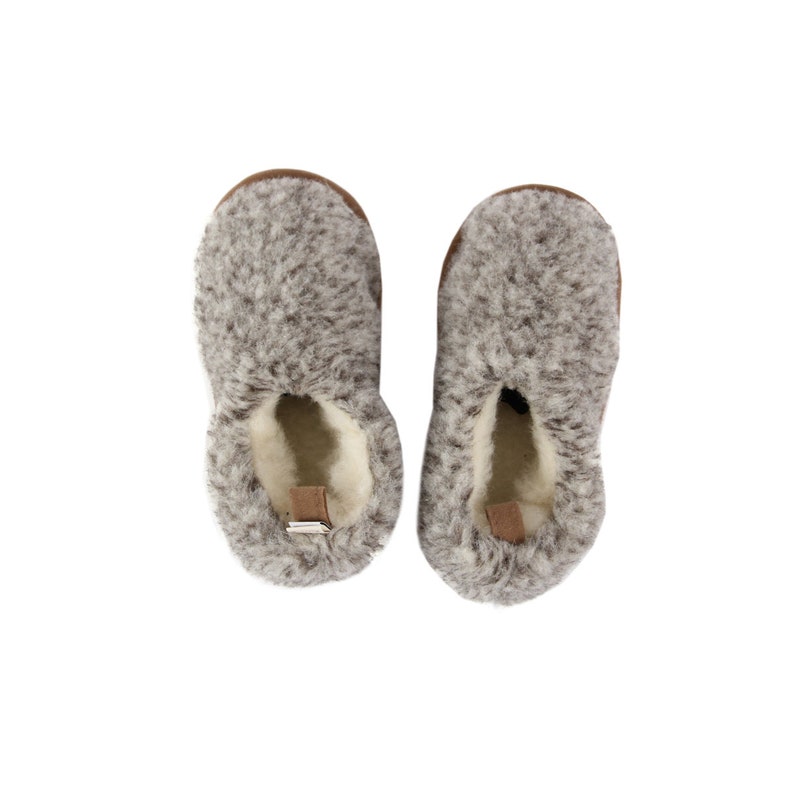 House shoes for children from wool. Highest quality house shoes from wool.