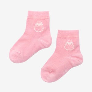 Roze merinowollen sokken voor kinderen Perfect voor alle seizoenen Geschikt voor meisjes en jongens Schattige sokken met schaapversieringen