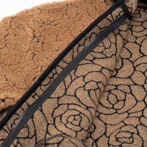 Dark Brown Merino Wool Jacket Laguna image 8