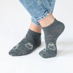 Merino wool socks, wool socks for women and men, socks for sweaty feet zdjęcie 1