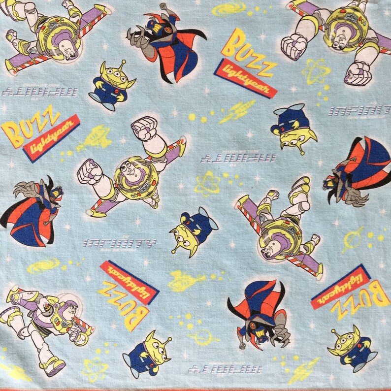 Vintage Buzz Lightyears Disney Toy story Handkerchief