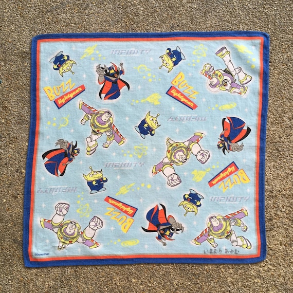 Vintage Buzz Lightyears  Disney  Toy story Handkerchief