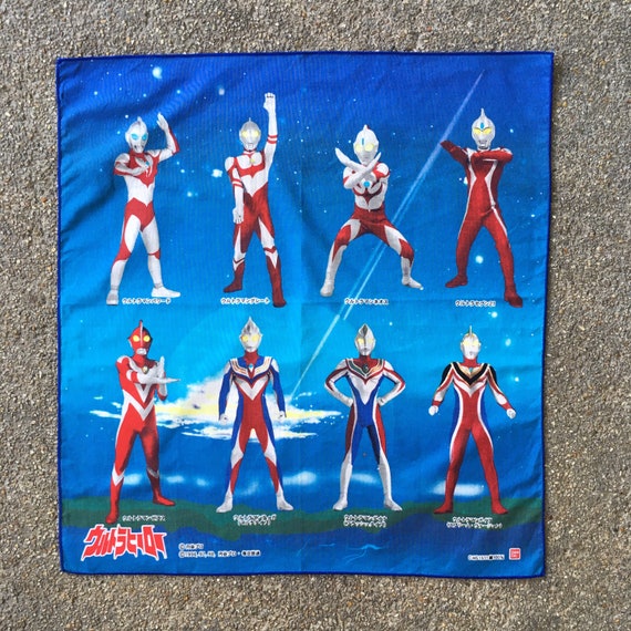 Vintage90s Ultraman Handkerchief
