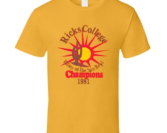 Napoleon Dynamite Movie Ricks College T Shirt