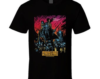 Streets Of Fire Retro Movie T Shirt