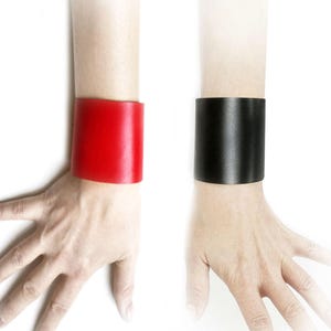 Leder Manschette Armbänder