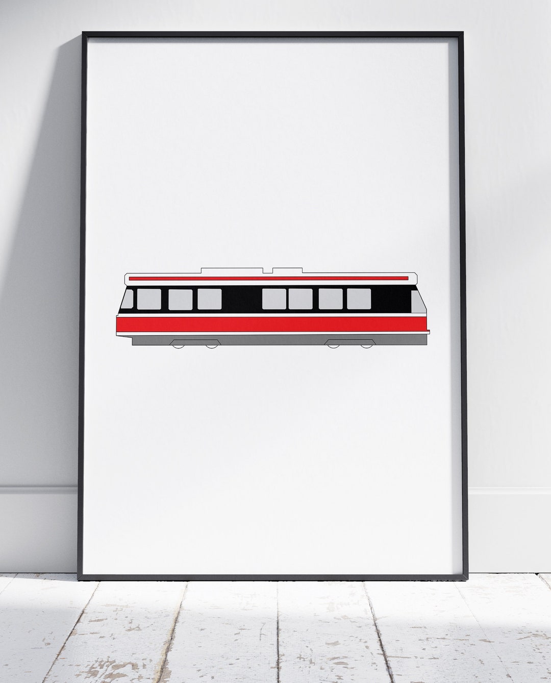 Toronto Streetcar, Printable, TTC, Canada, Street Car, Wall Art - Etsy