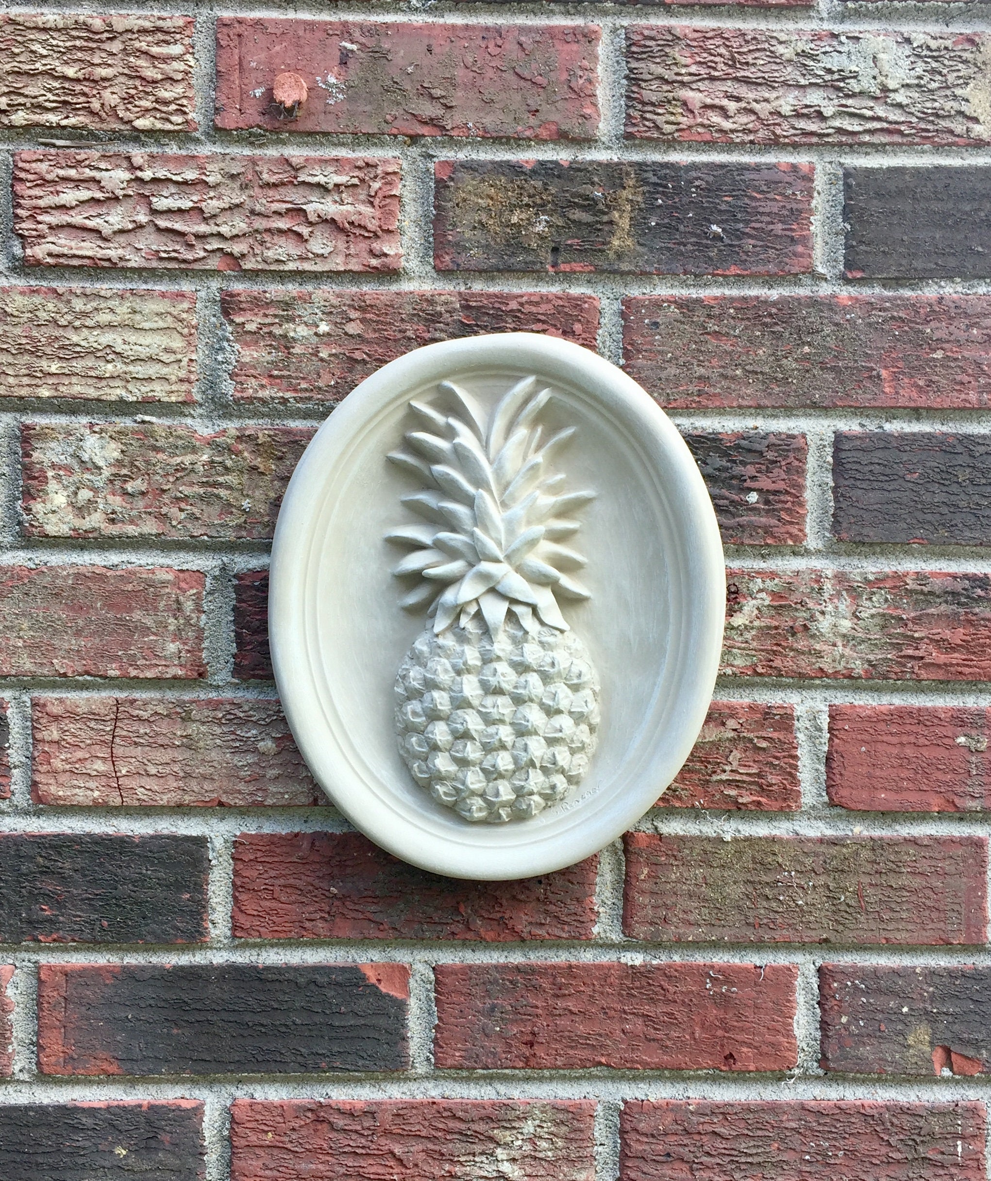 Pineapple Wall Plaque Etsy