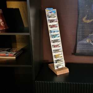 Desktop Display Case for Hot Wheels and Matchbox, Display for unopened diecast cars ,Diecast Blister display, Blister display.