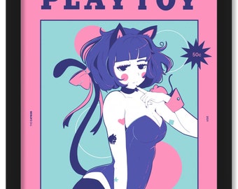 PLAYTOY LIMITED EDITION screen print