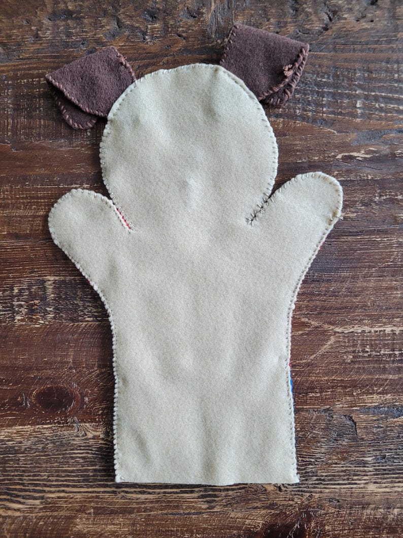 Puppy Book and Puppet Set for Young Readers, Reading Supply - Etsy