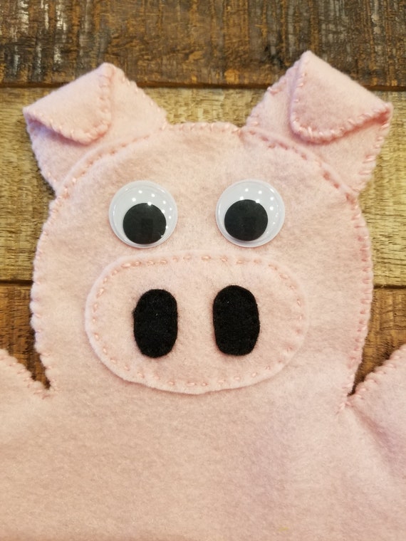 pig hand puppet