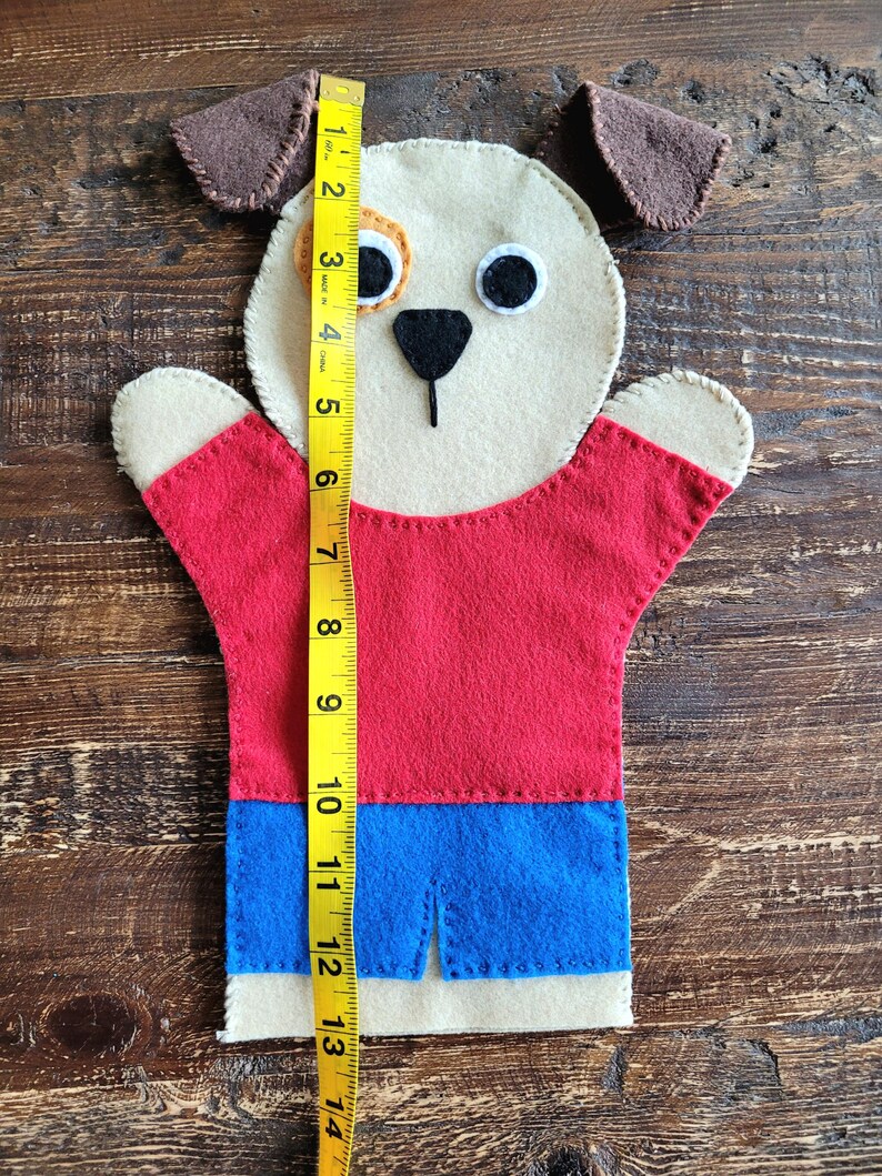 Puppy Book and Puppet Set for Young Readers, Reading Supply - Etsy