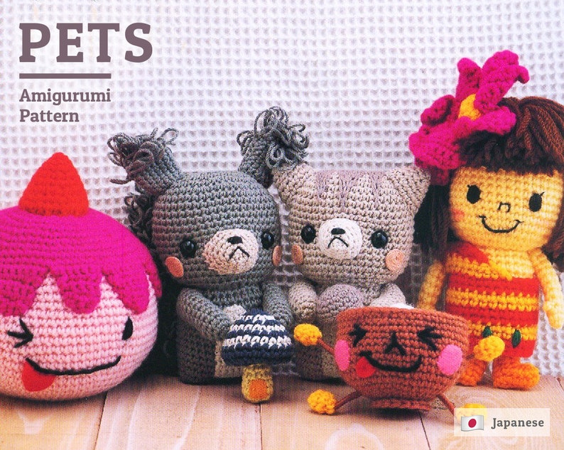 crochet japanese amigurumi dolls