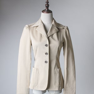 Ralph Lauren cotton blazer / xs