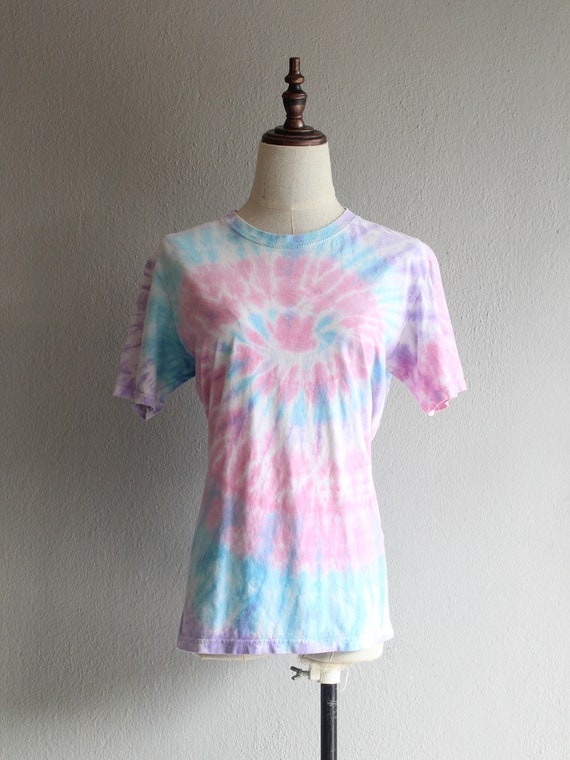 pastel tie dye tee / s m