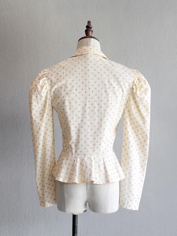 Perry Ellis floral prairie blouse / xs - image 3